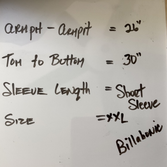 Men’s Billabong Otis Boomerang Button Down Black n White Shirt XXL - Picture 6 of 6